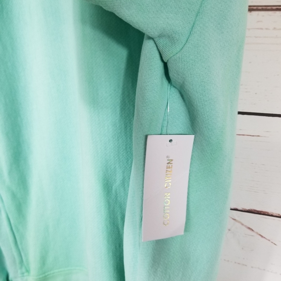 Cotton Citizen | Mint Mix Bronx Oversized Sweatshirt NEW - Picture 3 of 4